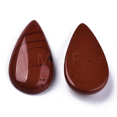 Natural Red Jasper Cabochons G-N326-72E-1