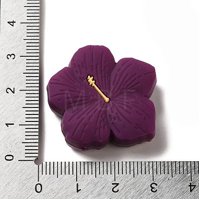 Cherry Blossom Silicone Focal Beads SIL-B069-02E-1