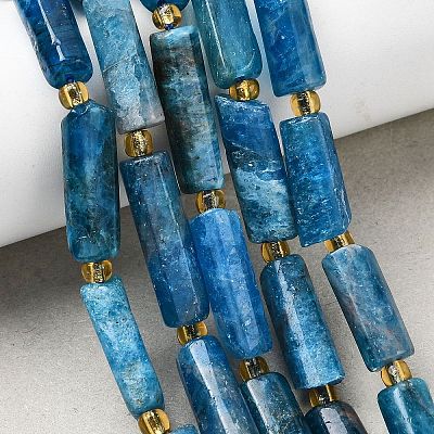 Natural Apatite Beads Strands G-D353-A02-1