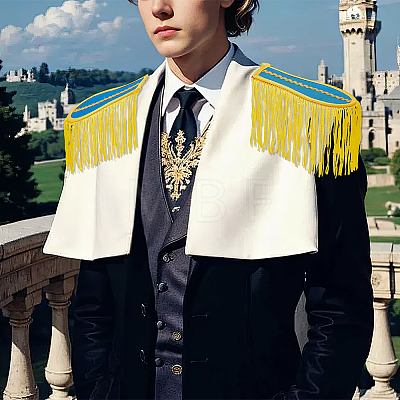 Cloth Tassel Shoulder Epaulettes DIY-WH0816-203A-1