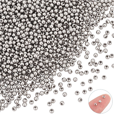Round 316 Surgical Stainless Steel Spacer Beads STAS-SC0021-42-1