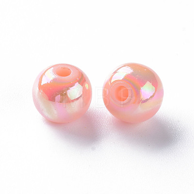 Opaque Acrylic Beads X-MACR-S370-D8mm-A12-1