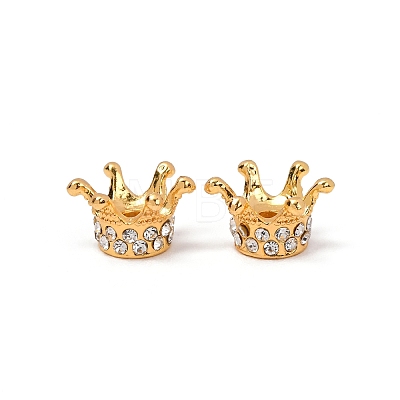 Alloy & Crystal Rhinestone Beads FIND-Z129-03G-1