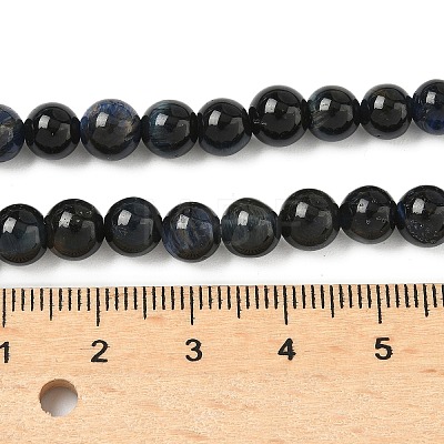 Grade B Natural Tiger Eye Beads Strands LS-G-F591-18-6mm-03-1
