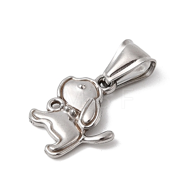 Animal Theme 304 Stainless Steel Pendants STAS-B167-27C-P-1