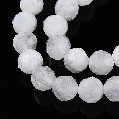 Natural Moonstone Beads Strands G-S345-6mm-36-1