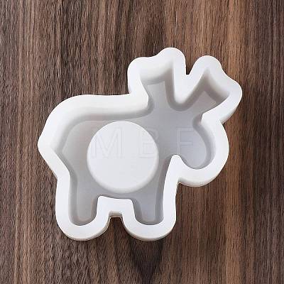 Silicone Christmas Theme Candle Holder Molds DIY-A040-04B-1