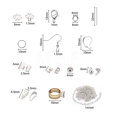 Metal Jewelry Findings Sets DIY-YW0001-23S-1