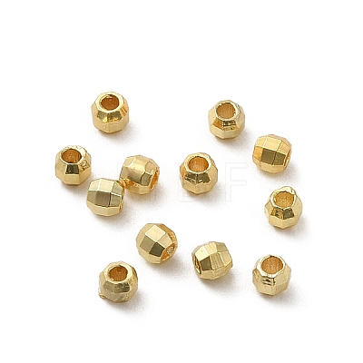 Brass Spacer Beads KK-P249-02A-G-1