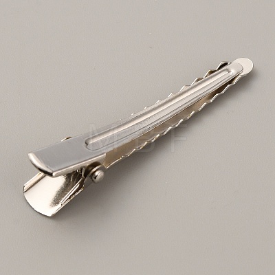 Stainless Steel Alligator Hair Clip Findings FIND-TAC0014-74A-1