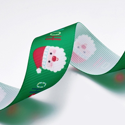 Polyester Printed Grosgrain Ribbons ORIB-E002-B01-1