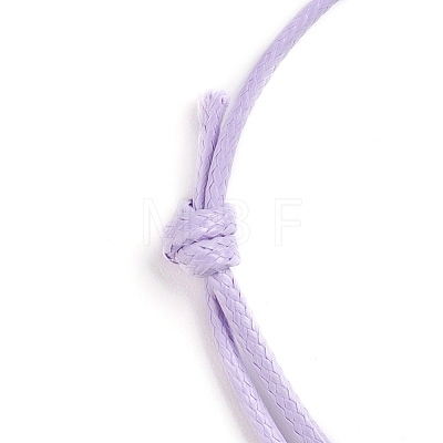 Korean Waxed Polyester Cord Bracelet Making AJEW-JB00011-04-1