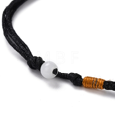 Glass Pendant Necklace NJEW-D295-01-1-1