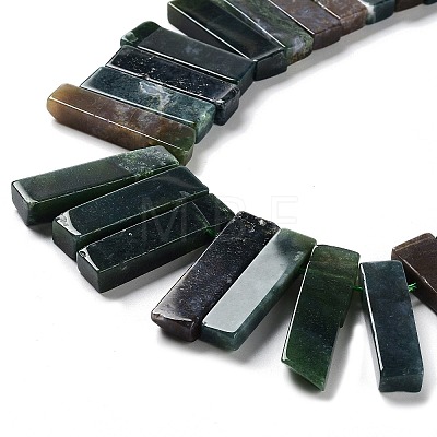 Natural Indian Agate Beads Strands G-L551B-14-1