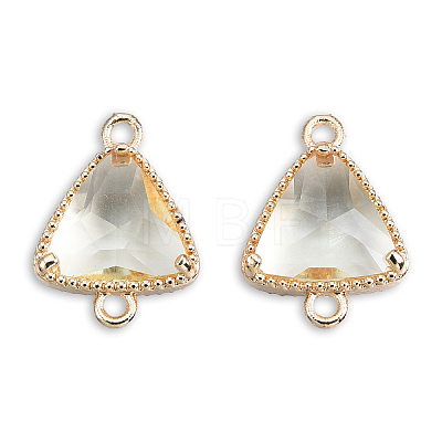 Transparent K9 Glass Connector Charms GLAA-N038-60-F12-1