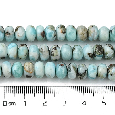 Natural Larimar Beads Strands G-H004-A01-02-1