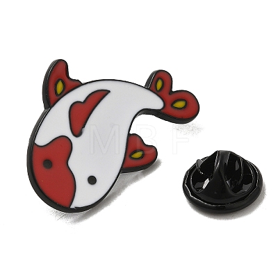 Koi Fish/Carp Cartoon Style Enamel Pins JEWB-D023-01B-EB-1