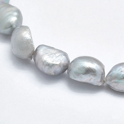 Natural Cultured Freshwater Pearl Beads Strands PEAR-K003-17-1