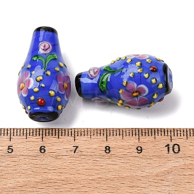 Handmade Lampwork Beads LAMP-F041-01A-1