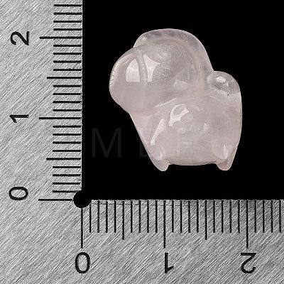 Natural Rose Quartz Carved Beads GG-G004-01A-1