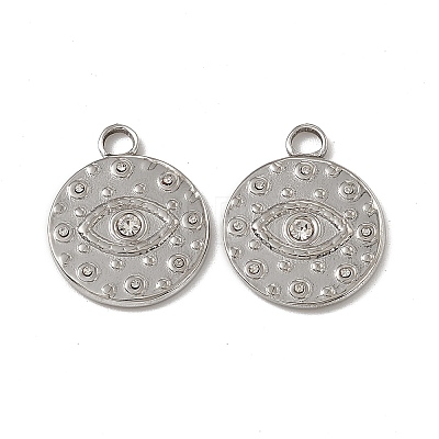 201 Stainless Steel Pendants STAS-J401-VC551-1