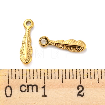 304 Stainless Steel Charms STAS-Z047-03G-1
