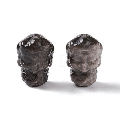 Natural Silver Obsidian Beads G-G859-07-1