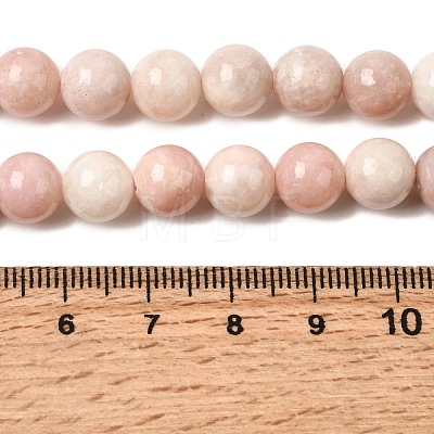 Natural Pink Opal Beads Strands G-G829-03-8mm-1