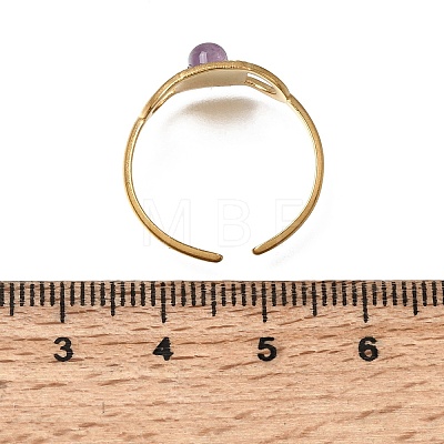 304 Stainless Steel Cuff Open Rings RJEW-F213-01G-10-1
