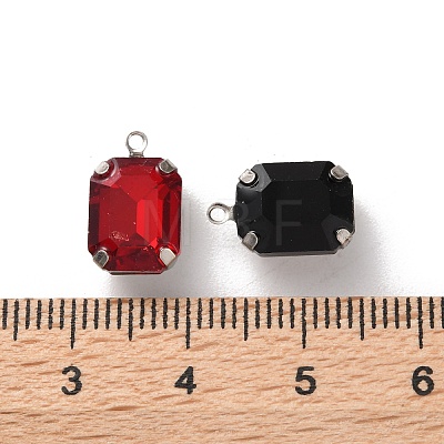 Rhinestone Pendants RGLA-P038-02P-1