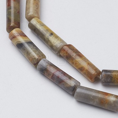 Natural Crazy Agate Bead Strands X-G-G968-F11-1