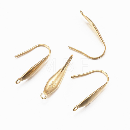 Ion Plating(IP) 316 Surgical Stainless Steel Earring Hooks X-STAS-H392-03G-1