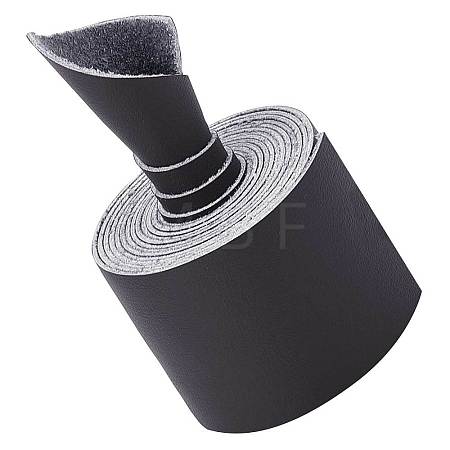 Flat Microfiber Imitation Leather Cord LC-WH0006-07D-02-1