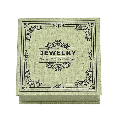 Floral Printed Paper Jewelry Display Magnetic Cases CON-K015-03C-02-1