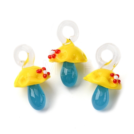 Handmade Lampwork Pendants LAMP-M02-01-01-1