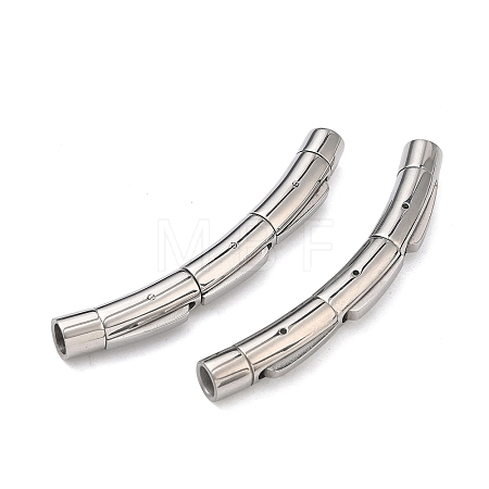 304 Stainless Steel Bayonet Clasps STAS-A138-04P-1