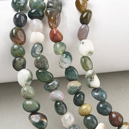 Natural Indian Agate Beads Strands GG-CBA9392-12-1