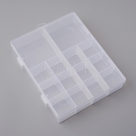 Polypropylene(PP) Bead Storage Container CON-WH0072-01-1