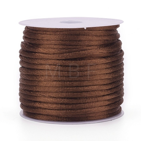 30M Nylon Satin Rattail Cords NWIR-YW0001-04-19-1