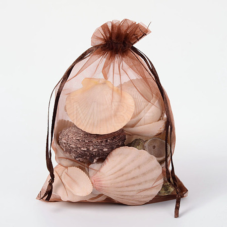 Organza Gift Bags with Drawstring OP-R016-13x18cm-12-1