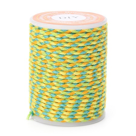4-Ply Polycotton Cord with Metallic Thread OCOR-Z003-D28-1
