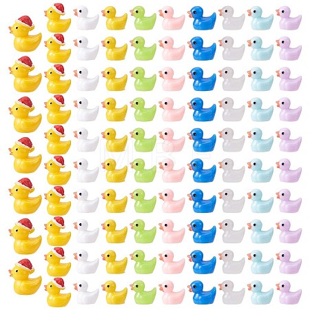 100Pcs Luminous Mini Ducks JX343A-1