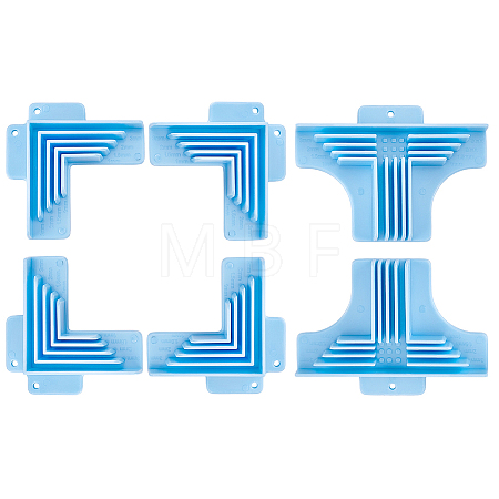 8Pcs Plastic Corner Guides for Chipboard Boxes NDIS-WH0696-881B-1