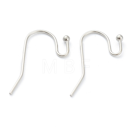 Non-Tarnish 316 Surgical Stainless Steel Earring Hooks STAS-M288-04P-1