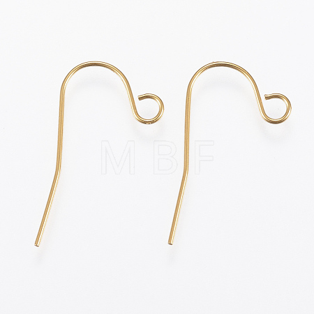Ion Plating(IP) 304 Stainless Steel Earring Hooks STAS-G170-12G-1