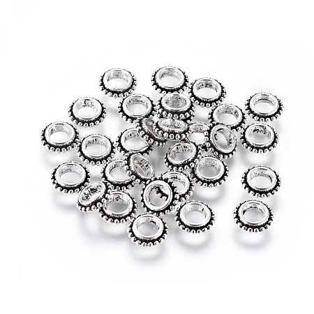 Tibetan Style Alloy Spacer Beads X-LF11067Y-NF-1