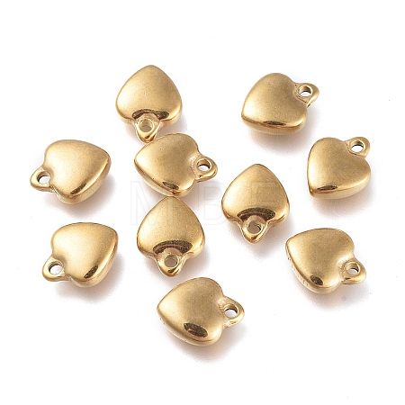 PVD Vacuum Plating 304 Stainless Steel Charms LS-STAS-G236-01G-B-1