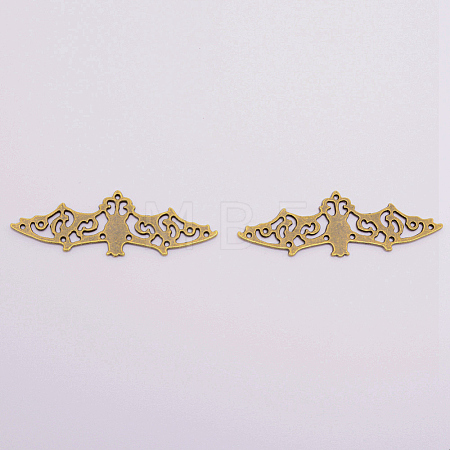 Alloy Filigree Joiners Links PALLOY-WH0072-03AB-1