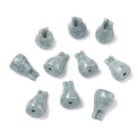 Vintage Handmade Porcelain Beads PR-CBA4F13-B08-1