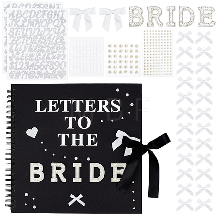 DIY Wedding Photo Album Guestbook Set DIY-TW0001-04A-1